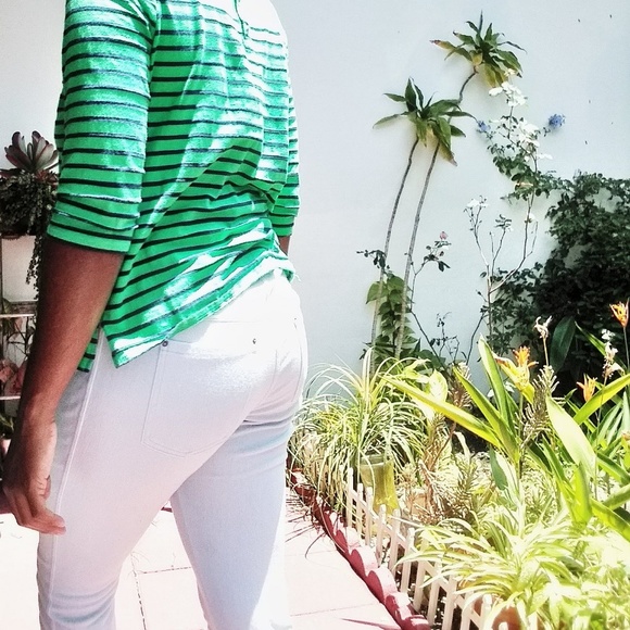 Liz Claireborne Top Green - Picture 4 of 8